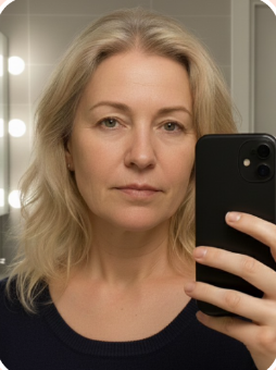 Example current makeup look